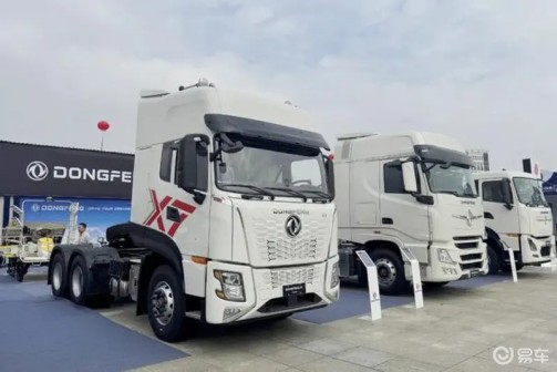 Dongfeng Xinjiang's new X7 tractor makes its debut at the ASEAN Expo!